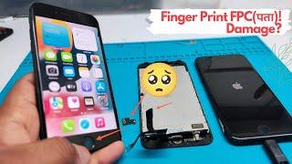 How to Repair Touch Id or Finger Print Sensor in IPhonewithout Folder Replacement 
