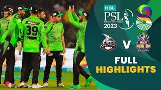 Full Highlights  Lahore Qalandars vs Quetta Gladiators  Match 18  HBL PSL 8  MI2T