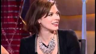 Milla Jovovich interview on Russian TV with subtitles