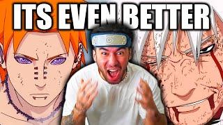 JIRAIYAS DEATH + NARUTO VS PAIN DUB REACTION