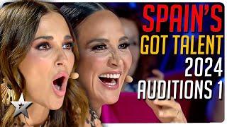 Spains Got Talent 2024  Episode 1  ALL AUDITIONS