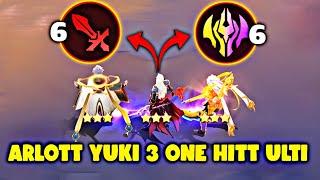 YUKI 3‼️ARLOTT WM YUKI 3 DAMAGE JANGAN DIRAGUKAN‼️COMBO TERKUAT MAGIC CHESS