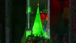 The Christmas Tree scene from Zippos Christmas Circus at Winter Wonderland 2022