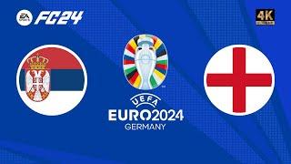 Sérvia x Inglaterra  UEFA Euro 2024  Fase de Grupos AO VIVO