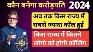 KBC किस राज्य में सबसे ज्यादा ivr कॉल हुई • अभी किस राज्य में कॉल होना बाकी है • KBC Today IVR CALL