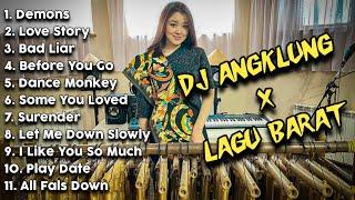 Dj Angklung X Lagu Barat Full Bass  Enak di Dengar Saat Santaii