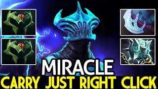 MIRACLE Razor Carry Just Right Click with Full Agility Build Dota 2