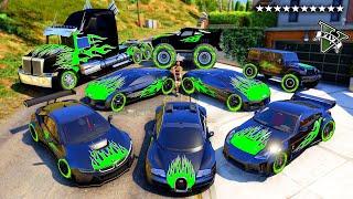 GTA 5 - Stealing NEED FOR SPEED CARS with Franklin