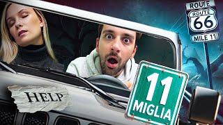 RITUALE  DELLE 11 MIGLIA  SULLA ROUTE 66 CON @GianmarcoZagato  ** DEBBY SVIENE **