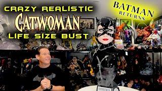 CRAZY REALISTIC CATWOMAN LIFE SIZE MICHELLE PFEIFFER BUST Batman Returns