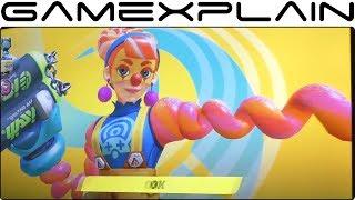 ARMS - Lola Pop 1 on 1 Gameplay Gamescom