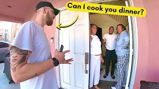 Asking Strangers in Compton to Cook Them Dinner in THEIR Home