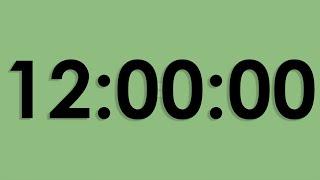 12 Hour Timer  12 hours timer 12h Timer  12 hour Countdown 1200 Stunden Countdown Timer