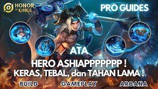 ATA CLASH LANE PALING RUSUH HERO SUPER KERAS TEBAL DAN TAHAN LAMA  Honor of Kings Indonesia