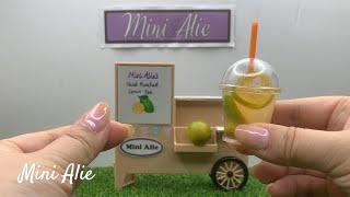 Worlds Smallest Lemon Tea   世界一小さい  Mini Cooking Show  迷你廚房  ミニクッキング  Tiny Drinks