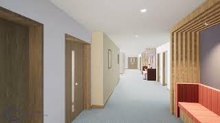 St Francis Hospice Raheny In-Patient Unit Redevelopment Video Walkthrough ULTRA HD