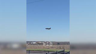 Video Pilot ejects from F-35B near White Settlement Texas