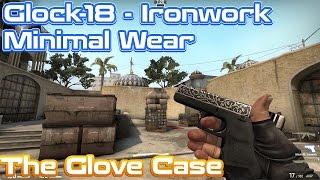 CSGO Glock-18 Ironwork - Minimal Wear The Glove Case