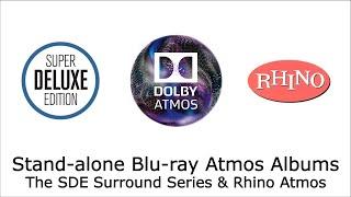 SDE Surround Series and Rhino Records Stand-alone Blu-ray Atmos Albums