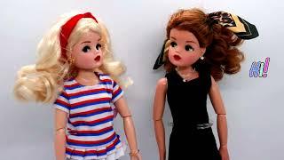 Sindy dolls in motion becoming Friends