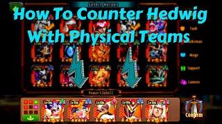 Magic Rush  How To Beat Hedwig Physical team with Free & Legend Heroes