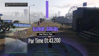 #GTA #GTA5 #GTAV #GTAO #GTAOnline Time Trial Del Perro Pier