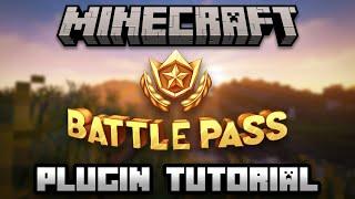 Add a BATTLEPASS to Your Minecraft Server Battlepass Plugin Tutorial + Showcase