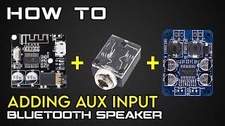 How to Add AUX Input on Bluetooth Speaker Cara Menambahkan Input AUX pada Bluetooth