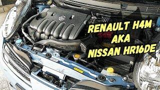 Двигатель Renault H4M 16  Nissan HR16DE 16  - Крепкий Середнячок