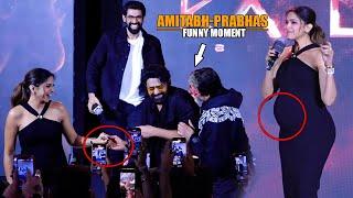 Kalki 2898 AD  Amitabh BachchanPrabhas And Deepika Padukone Funny Moments At Kalki 2898 AD Event