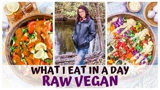 WHAT I EAT IN A DAY • NO-FAT FRENCH DRESSING RECIPE • RAW FOOD VEGAN