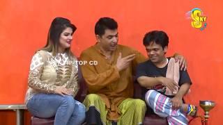 Vicky Kodu and Amjad Rana  Stage Drama Nakhra Gori da  Comedy Clip 2019