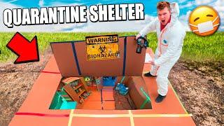 24 Hour Quarantine Box Fort Shelter Challenge