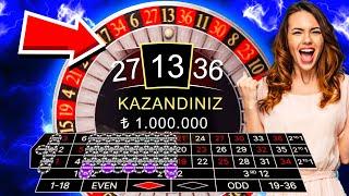 #RULET  70 BİN İLE 1 MİLYON TL LİGHTNİNG RULET REKOR KAZANÇ #rulet #roulette #casino