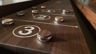 Walnut Shuffleboard Table Build  A Documentary