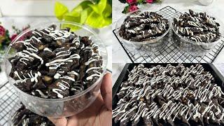 IRIT MODAL‼️ CUMA 3 BAHAN KAMU BISA BUAT CEMILAN KACANG SEMBUNYI COKLAT UNTUK IDE JUALAN KUE LEBARAN