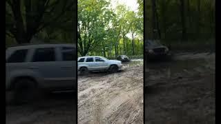 Little bit muddy #fypシ #viral #jeep #offroad #adip #mud