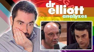 Gay DOCTOR Reacts to Joe Rogan & Ben Shapiros Gay Marriage Debate  Dr Elliott