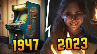 Evolution of Video Game Graphics 1947-2023