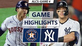 Houston Astros vs. New York Yankees Highlights  ALCS Game 4