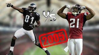 Terrell Owens vs DeAngelo Hall 2005  WR vs CB Matchup