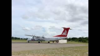 LAM Mozambique Flight TM 123 -  Inhambane to Maputo