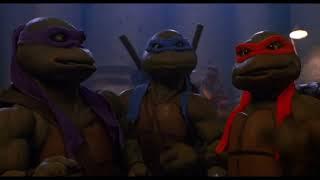 Junkyard fight scene  Teenage Mutant Ninja Turtles II Secret of the Ooze 1991