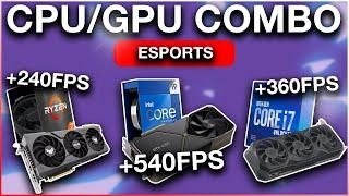 Best CPU & GPU Combos for Esports FPS Gaming in 2024  Fortnite COD Valorant & More