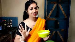 Indian house wife showing how to make perfect roti  flour Dough making by hand 