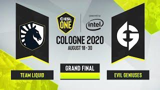 CSGO - Evil Geniuses vs. Team Liquid Mirage Map 4 - ESL One Cologne 2020 - Grand Final - NA