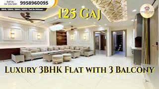 3 Balcony ke Sath 125 Gaj Ka 3BHK Flat for Sale  Uttam Nagar Dwarka Mor Delhi  Flat for sal