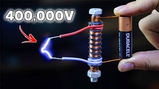 Make 400000v High voltage generator easily - High voltage PLASMA transformer