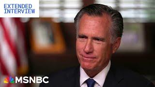 I’d have pardoned Trump Trump foe Romney makes revelation I MSNBC Exclusive