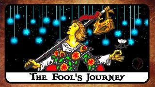 THE FOOLS JOURNEY  Easiest Way To Learn All Tarot Cards of the Major Arcana 